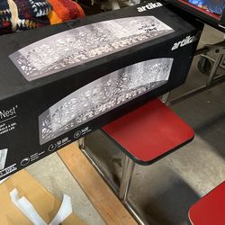 Artika Crystal Nest LED Vanity Light Laser Cut Design Chrome Plated Finish 27X5