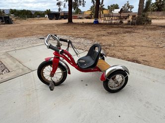 Schwinn Vintage Red Metal Kids Tricycle