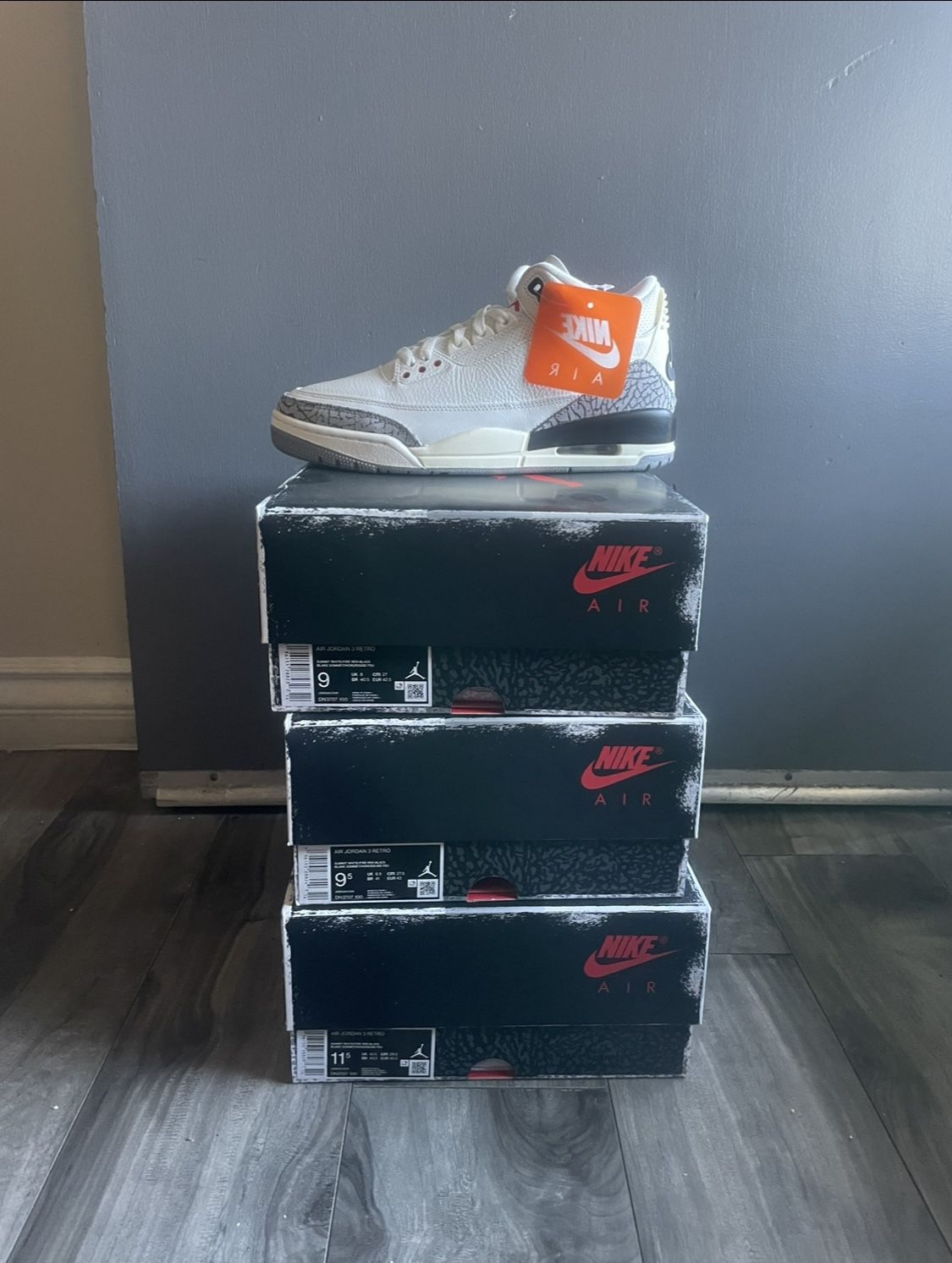 Jordan 3 White Cement Reimagined 