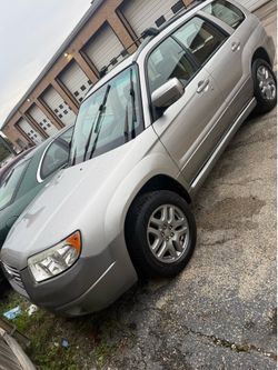 Silver Subaru Forester SUV 07