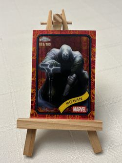 Marvel Topps Chrome Ronan /100