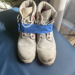 White Serpent Special Edition Timberlands