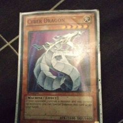 Yugioh Cyber Dragon