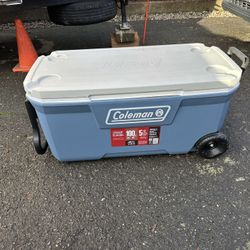Coleman Rigid Cooler 94L Blue Series 316 Keeps Ice for Days