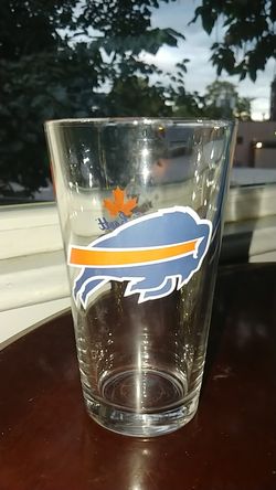 Buffalo Bills Labatt Blue Beer Glass