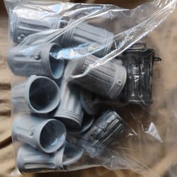 WWE Wrestling Figure Accessories Trash Cans