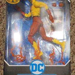 MCFARLANE TOYS DC MULTIVERSE KID FLASH (DC REBIRTH) GOLD LABEL ACTION FIGURE
