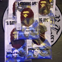 Blue Bape T’s