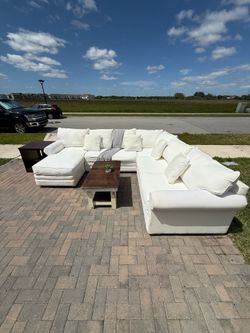 Birch Lane Linen Sectional