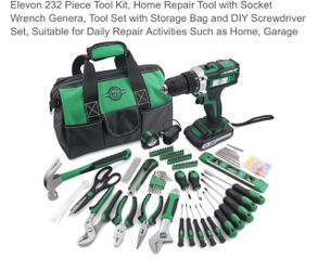 Tool bag with tools