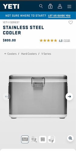 YETI V Series Stainless Steel Cooler