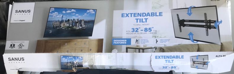 Extendable TV mount 32’x85’