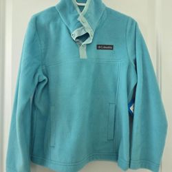 NWT Columbia Youth Small Pull Over Fleece
