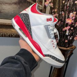 Jordan 3s “Fire Reds” 