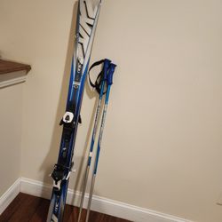 K2 Konic Skis With Poles. 