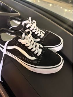 Vans old school size 7