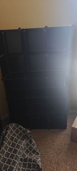 Free shelf, I believe it's plastic