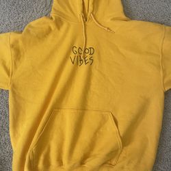 Yellow Good Life Hoodie 