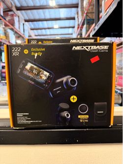 Nextbase 222XR Front + Rear Dash Camera Bundle Brand New In Box
