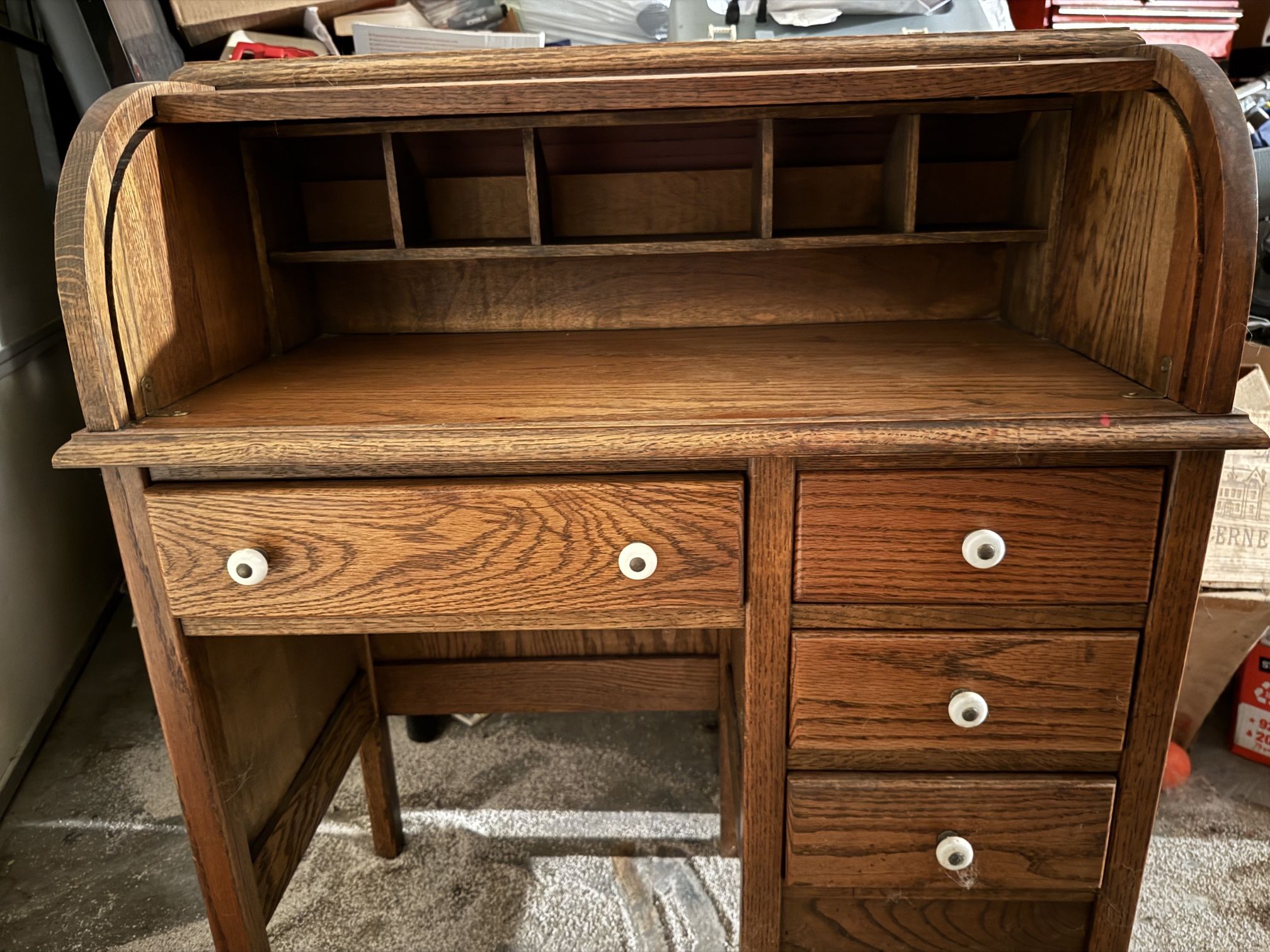 Antique Children’s Rolltop Desk