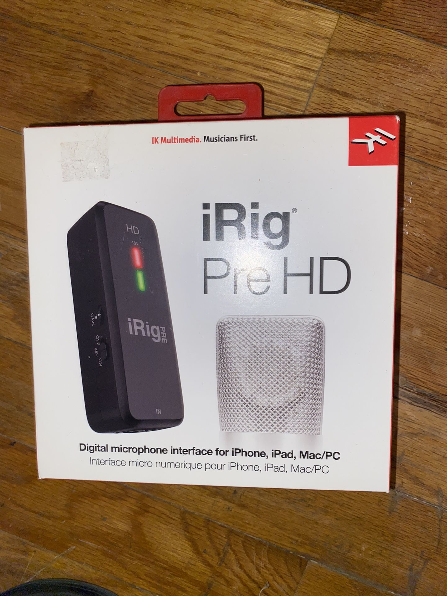 IK Multimedia iRig Pre HD Microphone Interface