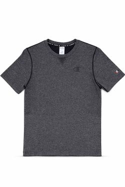 Champion Classic Logo T-Shirt – Heather Charcoal – Large