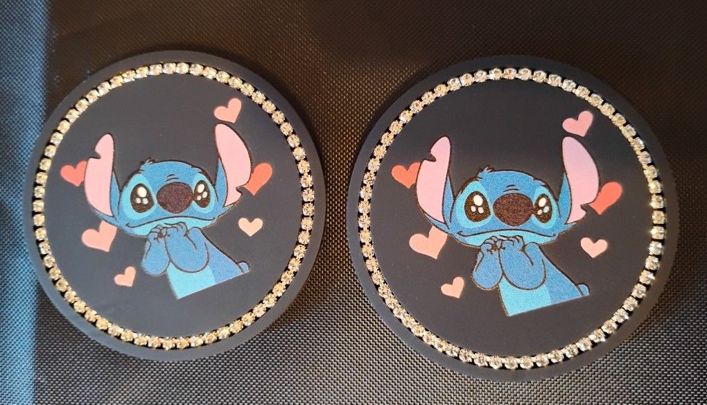 Lilo and stitch cup holder coasters New
