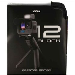 GoPro 12 Black Creator Edition  New Open Box.