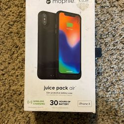 New iPhone X Juice Pack Air 
