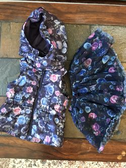 Girl coat with skirt set H & M