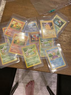 Pokémon Cards Base Set Shadowless