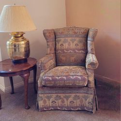 Wing Back Chair $40 (Saturday Estate Sale)