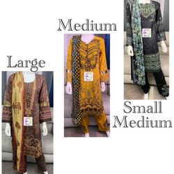 $39.99 Winter Collection With Pashmina Shawl