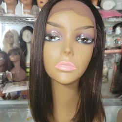 Mika#FS4/27. Synthetic Lace Front & Heat Safe Wig.