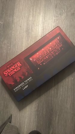 Stranger Things Lamp + The Upside Down