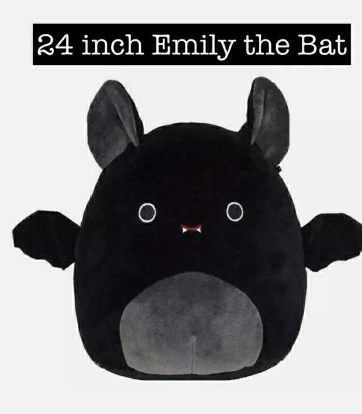 Squishmallow Emily The Bat 24inch Halloween 