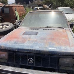Rare 1986 Omni Chrysler GLH Turbo Shelby Ford vs Ferrari Car For Parts