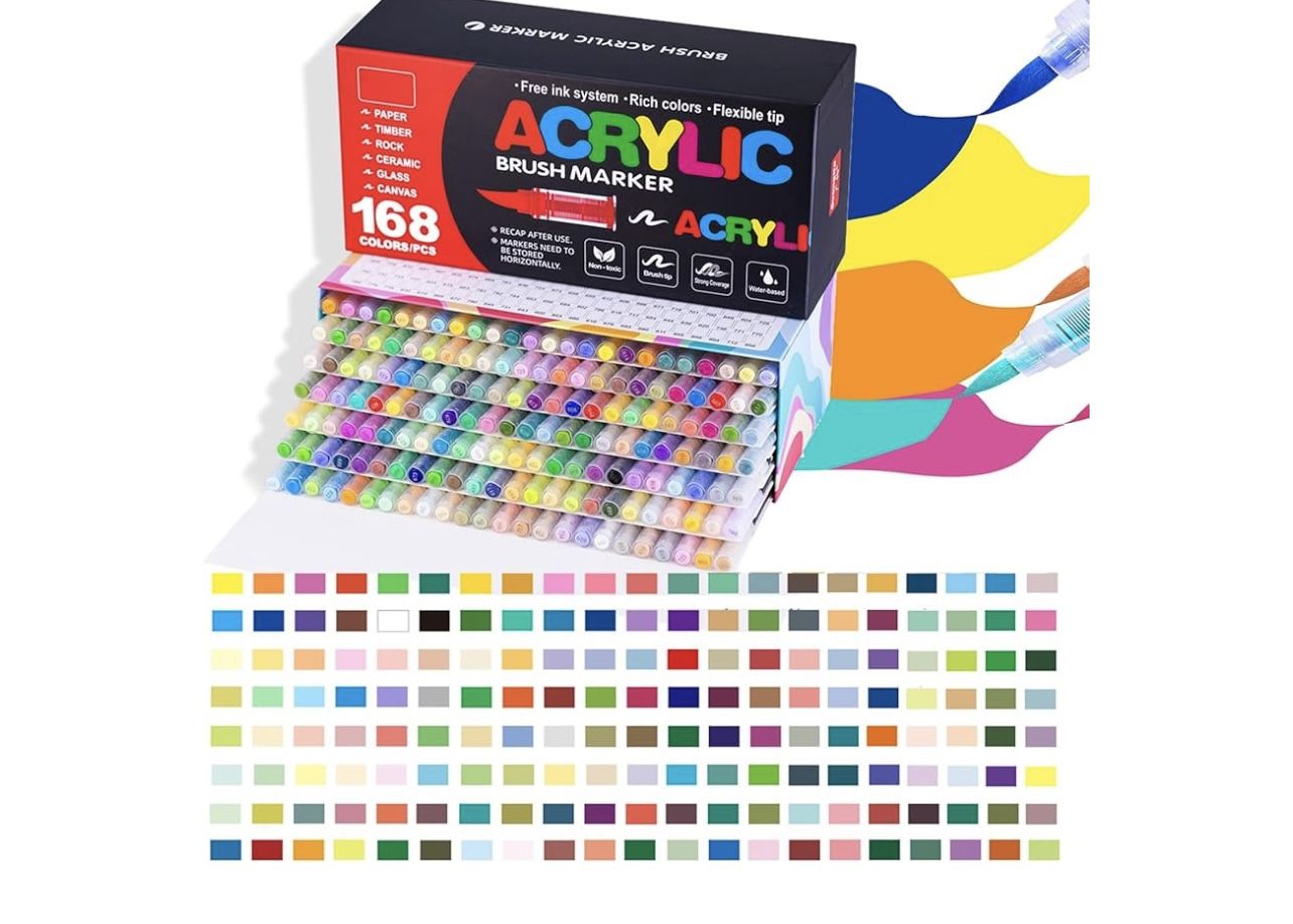 Acrylic Markers - Straight Liquid