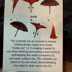 Umbrella Brand New For High Winds, 50 Inches
