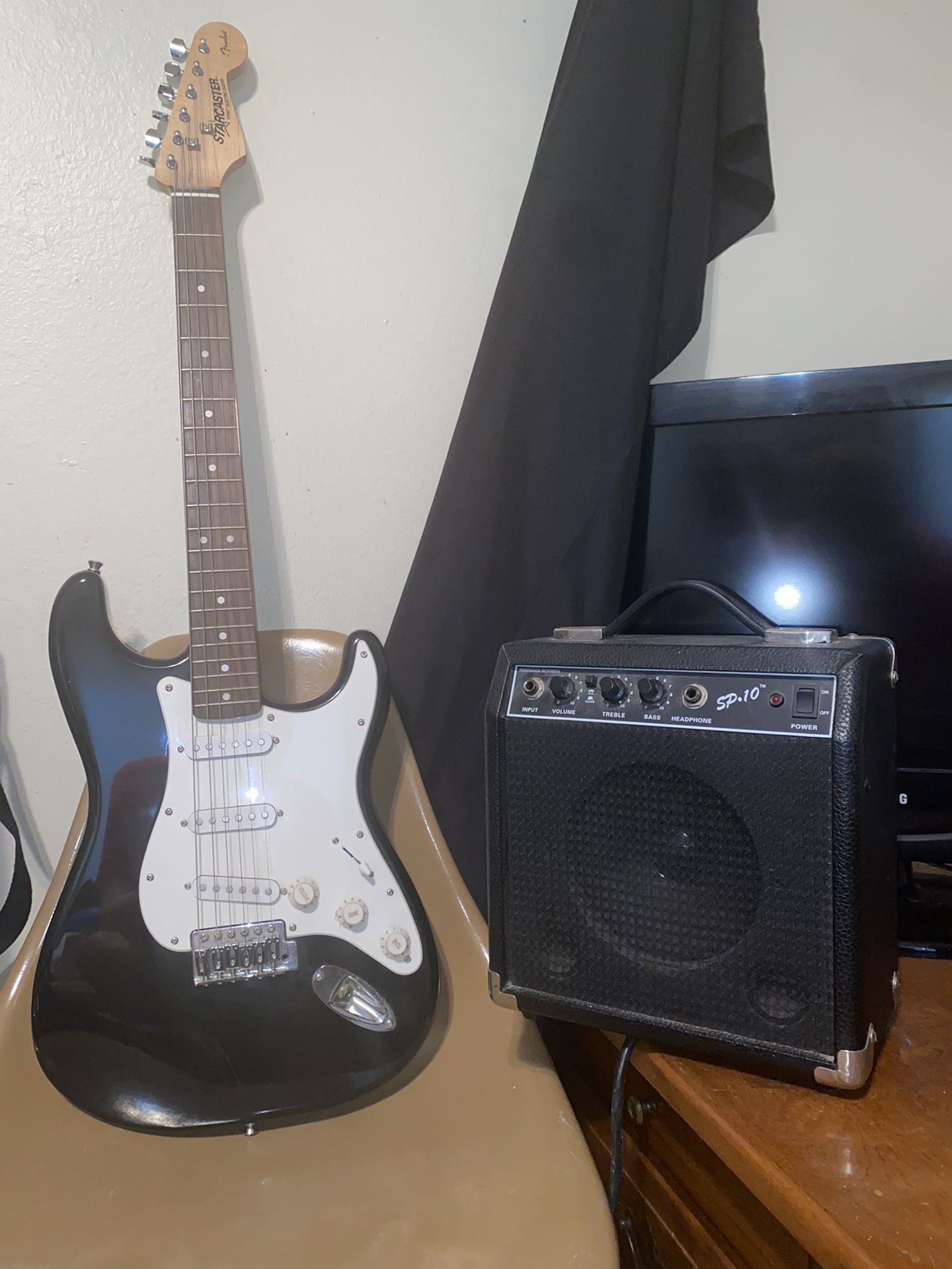 GUITAR AND AMPLIFIER 