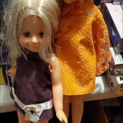 CHRISSY & VELVET VINTAGE DOLLS
