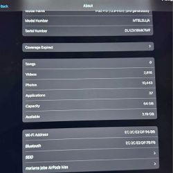 iPad Pro (12.9-inch) (3rd generation) with TikTok