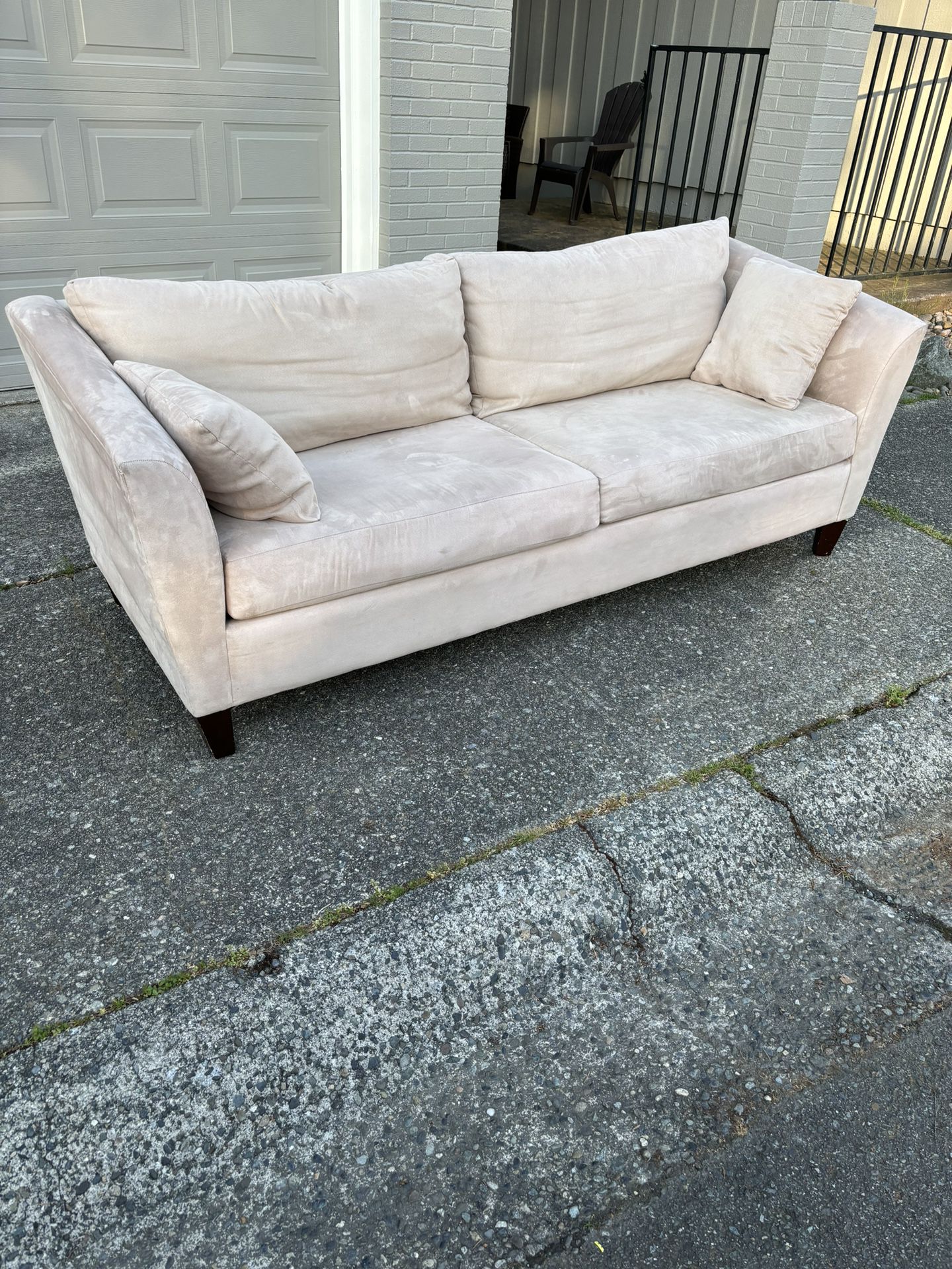 Beige Couch - FREE DELIVERY