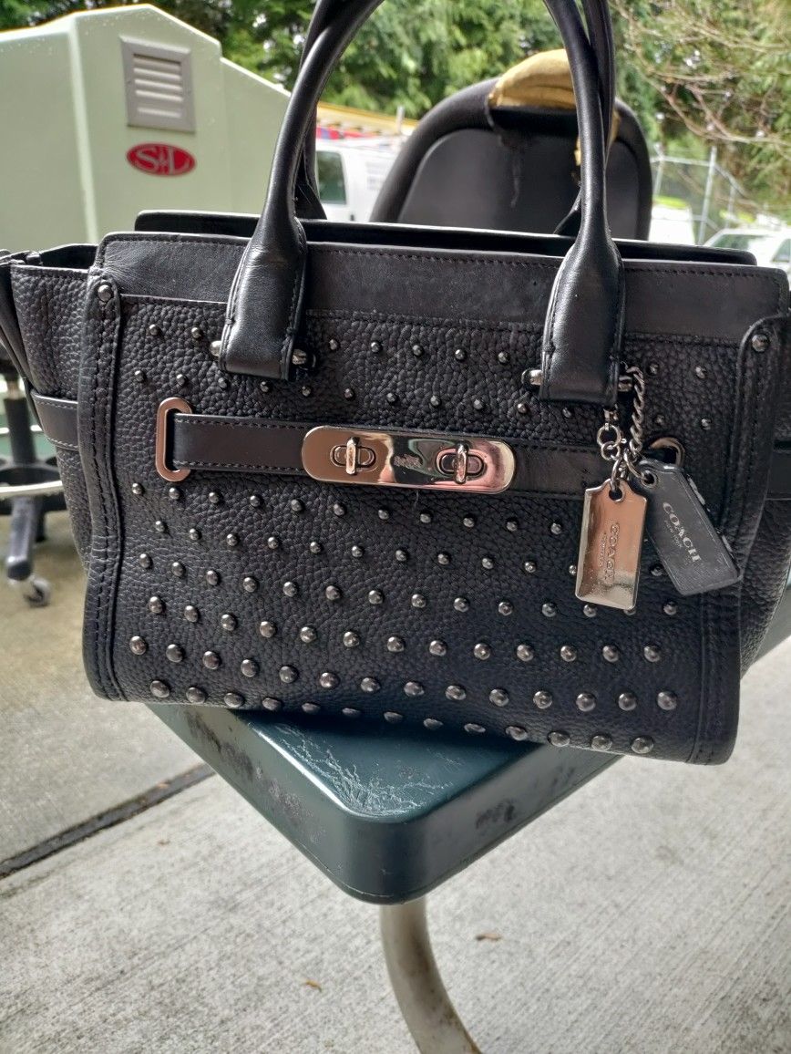 Coach Studded Handbag