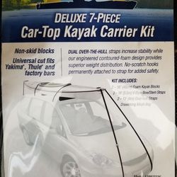 Deluxe Kayak Roof top Carrier Kit