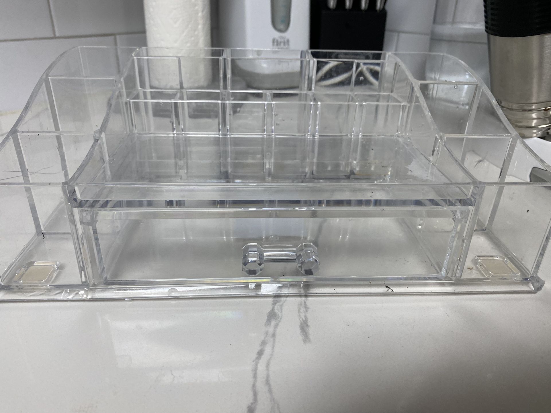 Acrylic Makeup/Vanity organizer 