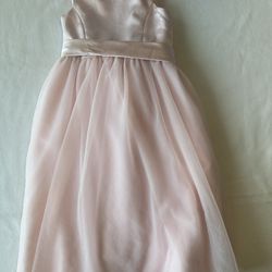 Size 4 David’s Bridal Toddler Flower Girl Dress Pink  #11