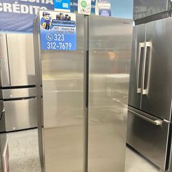 Samsung Refrigerator Side By Side Stainless Steel 