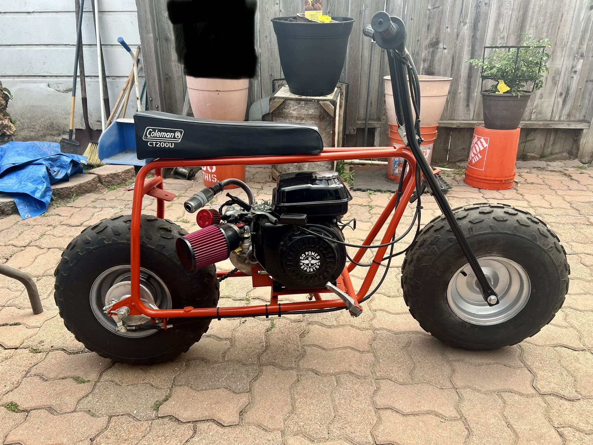 Mini Bike 10 HP 60 MPH VERY FAST & POPS WHEELIES LOTS OF UPGRADES