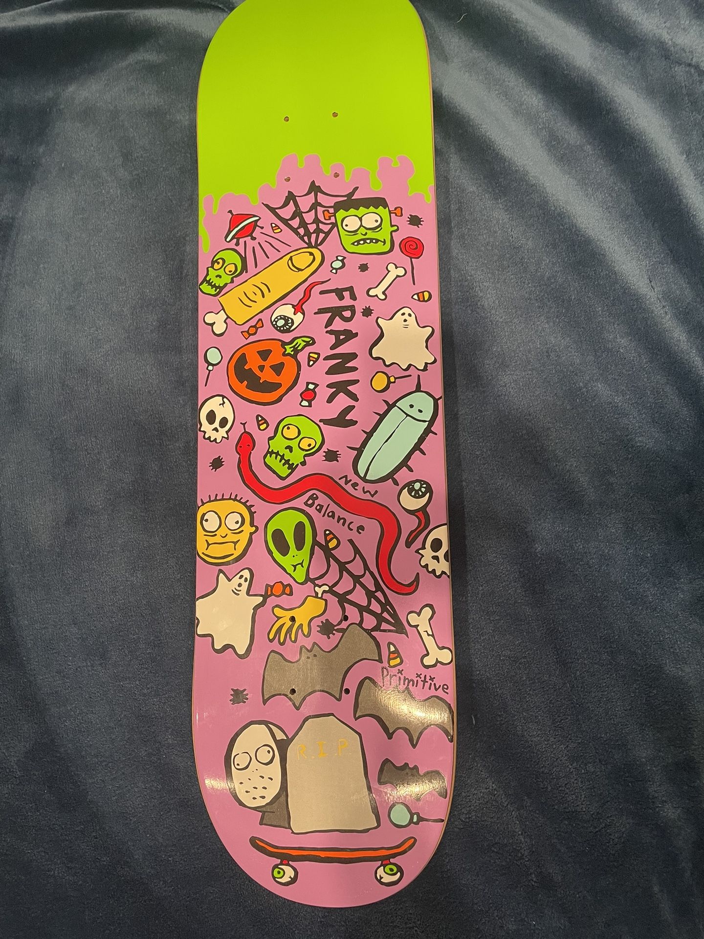 Rare Franky Villani “Holloween Candy” Skateboard Deck